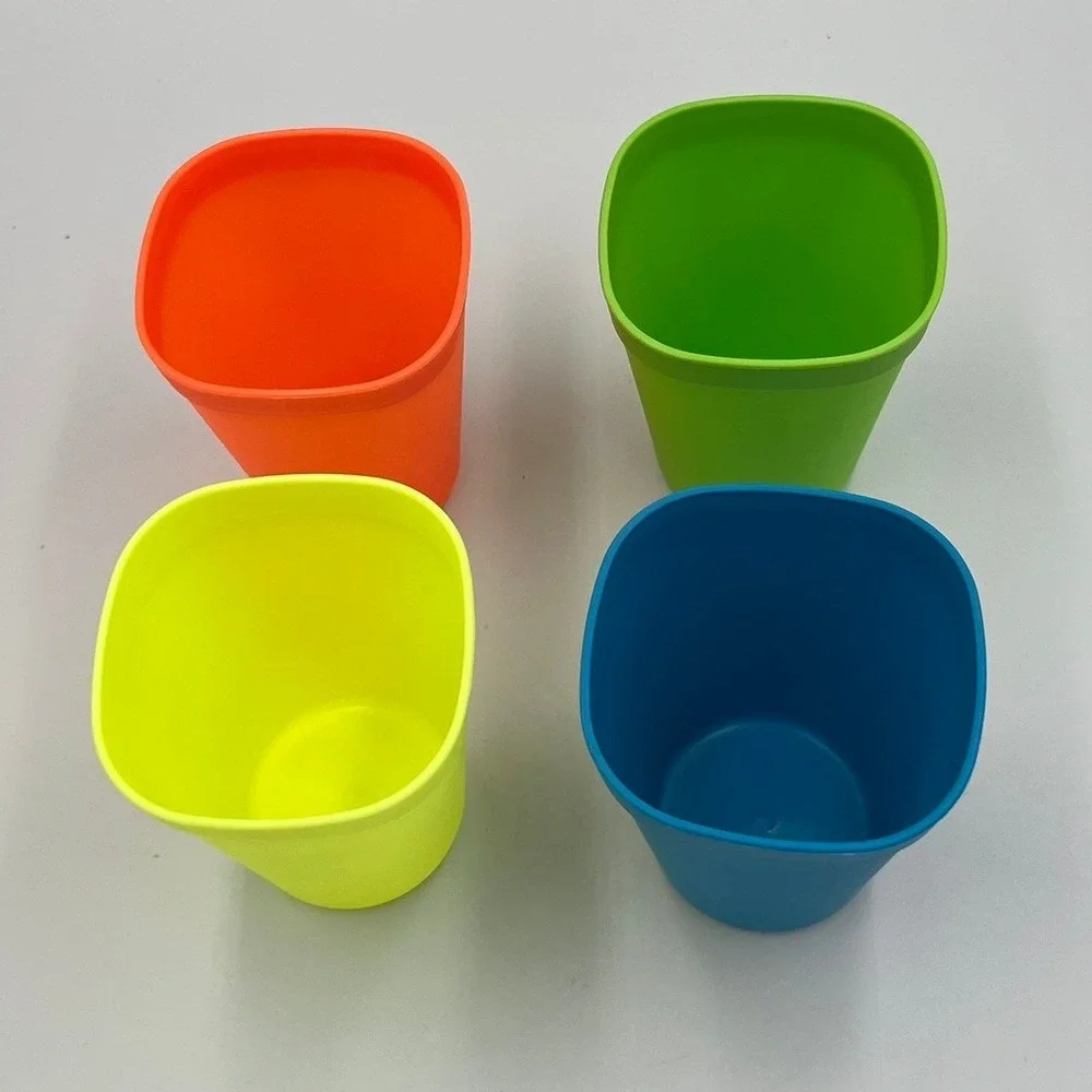 Plastic Tumblers Kids Unisex OS Multicolor Very Good Stackable Cups